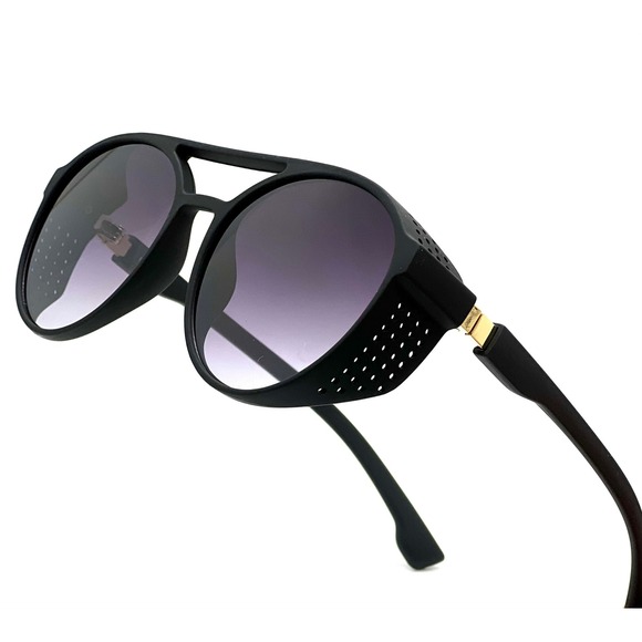 Women Sunglasses Light Weight‎ Fashion Design Eye Protection UV400 Round Aviator - Picture 1 of 4